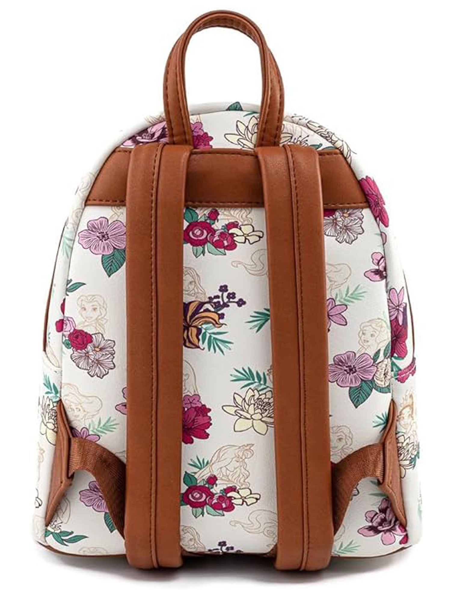 Loungefly x Disney Disney Princess Floral Mini Backpack All Over Print