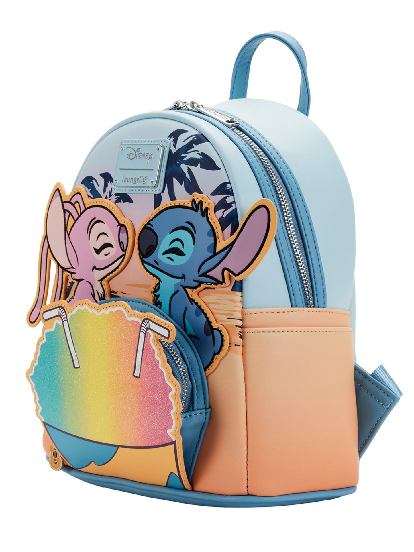 Loungefly x Disney Stitch & Angel Snow Cone Mini Backpack