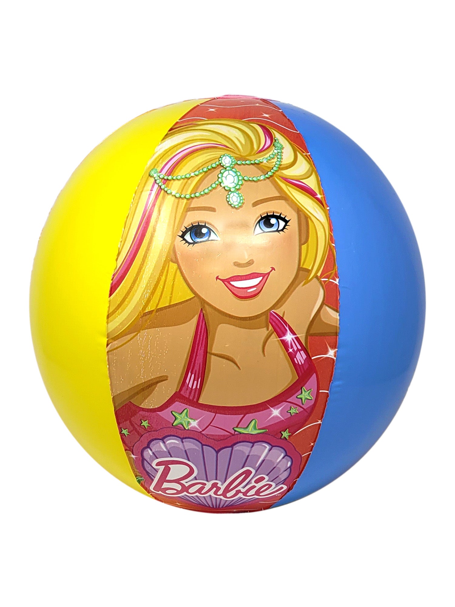 Girls Barbie Beach Ball Inflatable 13.5" 3-Pack Set Pool Party Favor