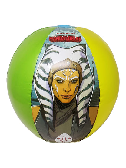 Star Wars Kids Beach Ball Inflatable 13.5" Mandalorian Grogu Baby Yoda 3-PK Set