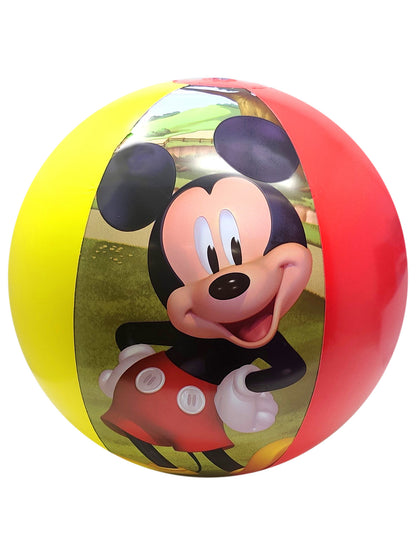 Boys Mickey Mouse Sling Bag and Beach Ball Summer Gift Set (2Pc) Party Favor