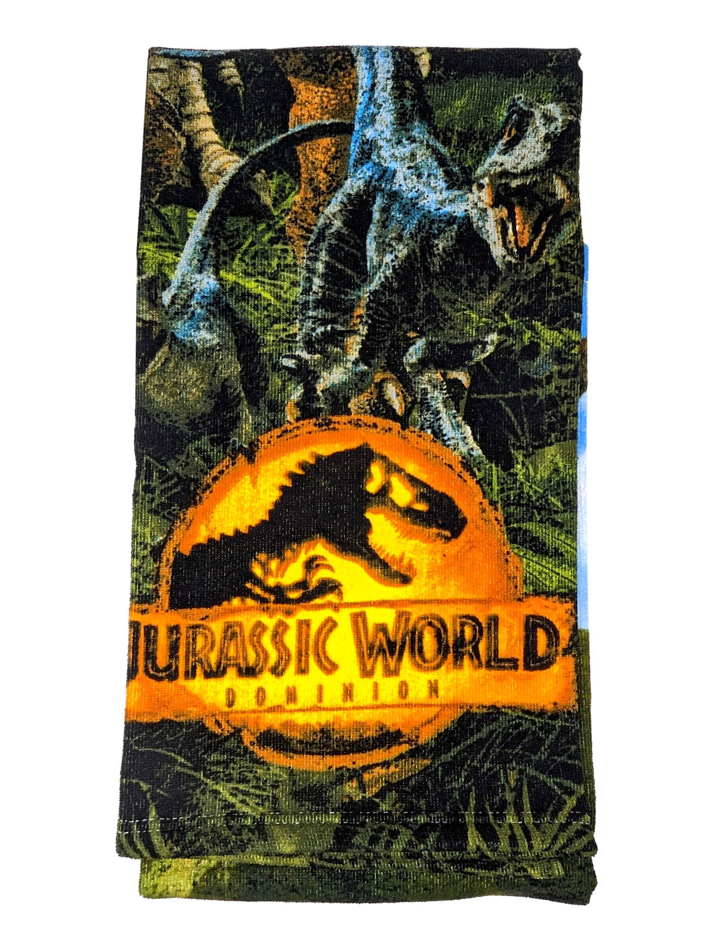 Jurassic World Dinosaur Beach Towel 54" x 27" Pool Bath Boys T-Rex Kids