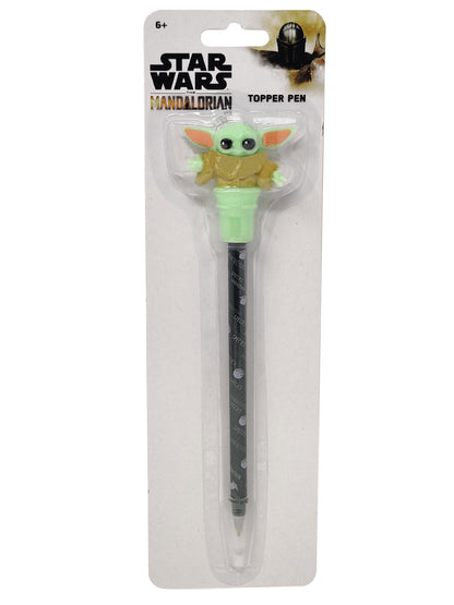 Star Wars The Mandalorian The Child Grogu Topper Pen Baby Yoda 2-Pack Set