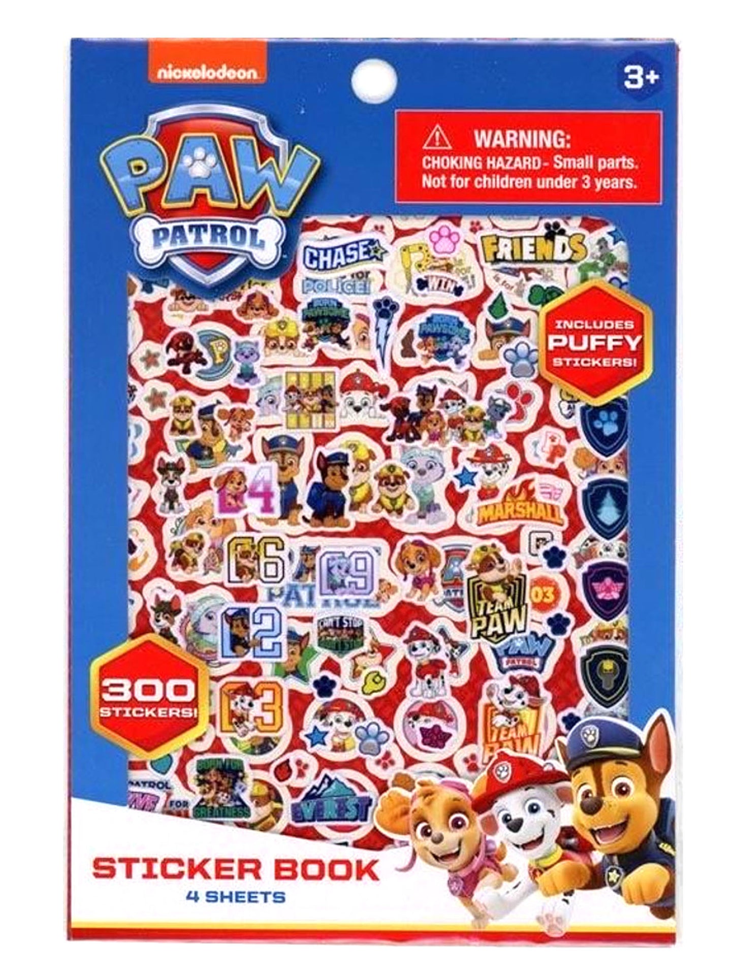 Paw Patrol Sticker Books 2-Piece Set