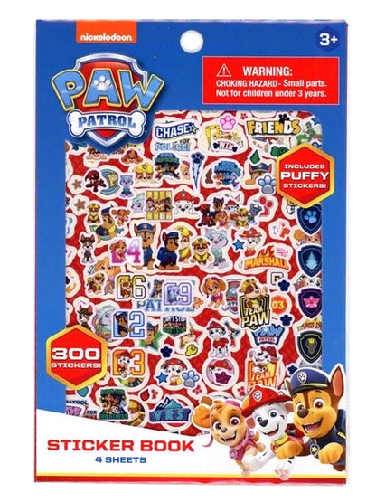 Paw Patrol Sticker Books 2-Piece Set