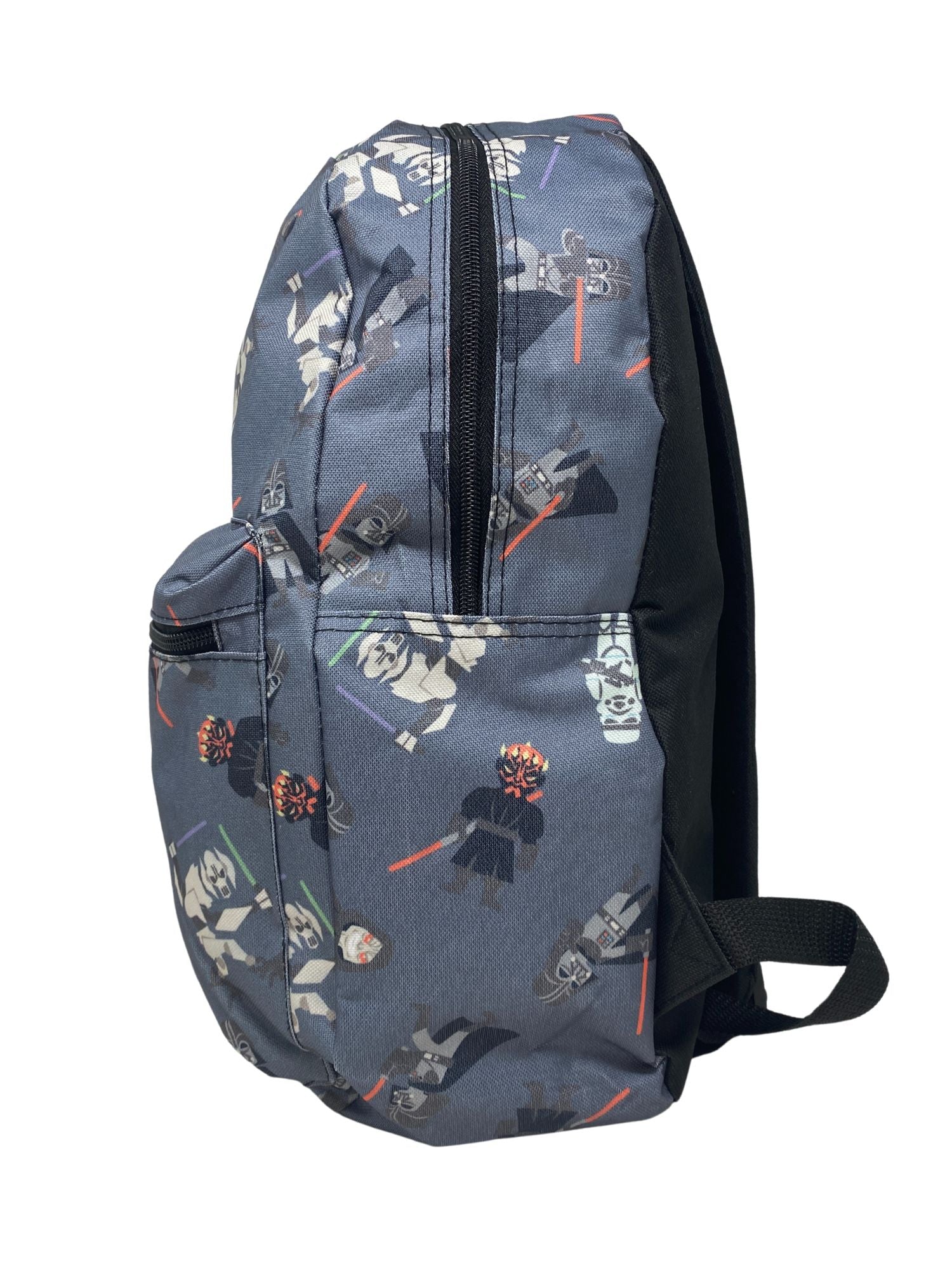 Star Wars Darth Vader Backpack 16" All-over Print Dark Side w/ Front Pocket