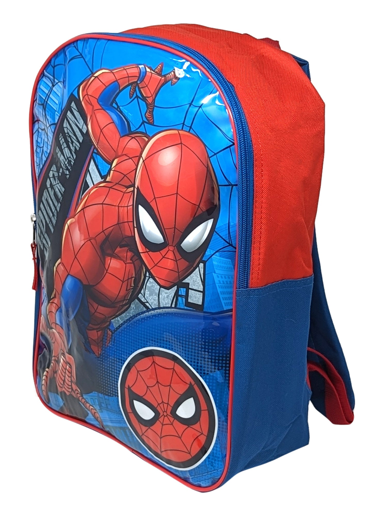 Spider-Man 15" Backpack School Book Bag Marvel Comics Bag Boys Blue