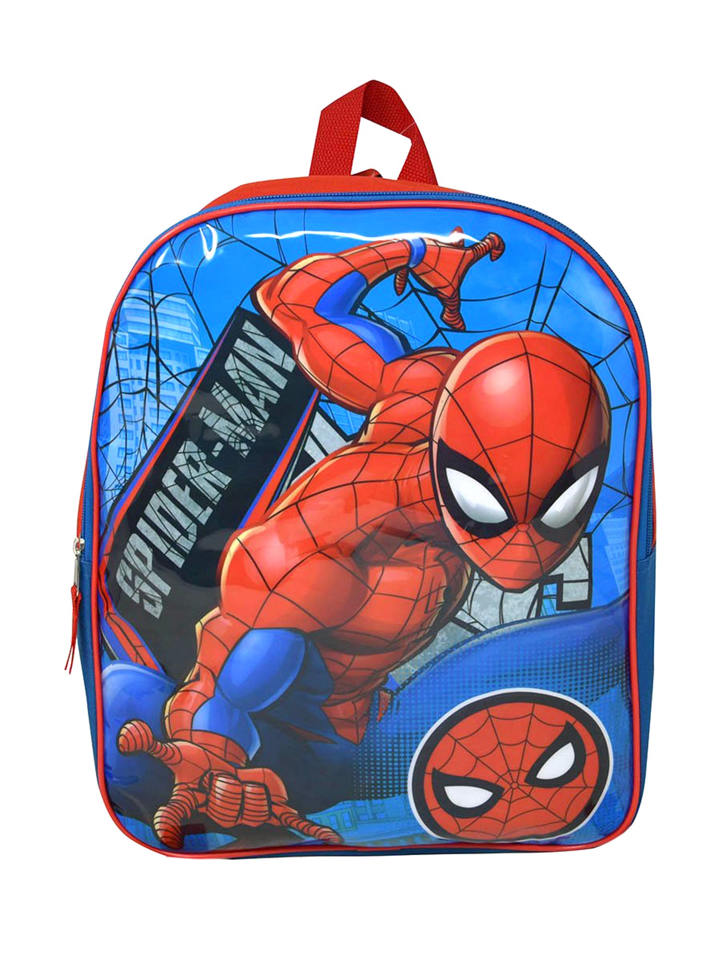 Spider-Man 15" Backpack School Book Bag Marvel Comics Bag Boys Blue