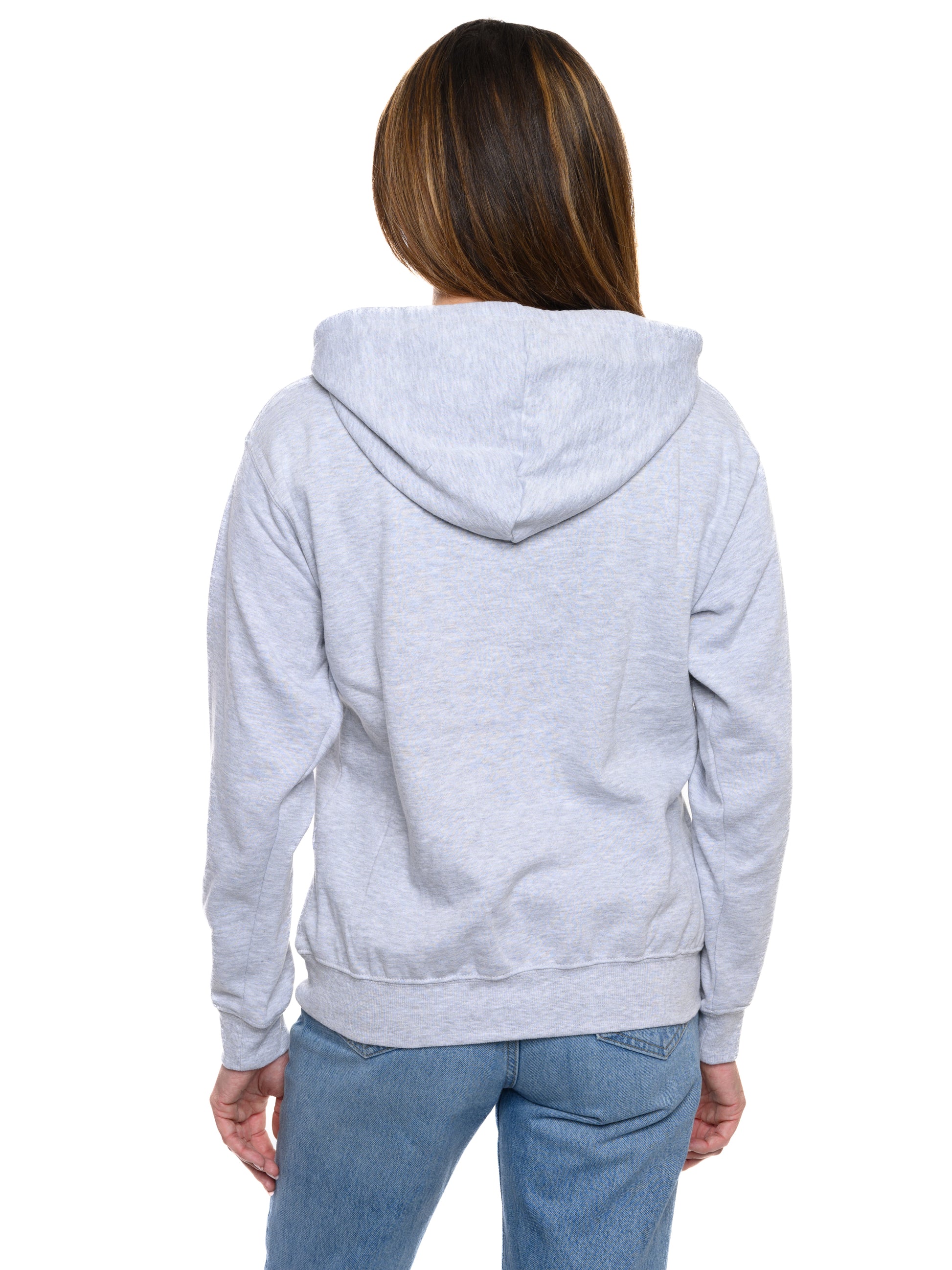 Disney Women Minnie Mouse Hoodie Peeking Pullover Sweatshirt Gray