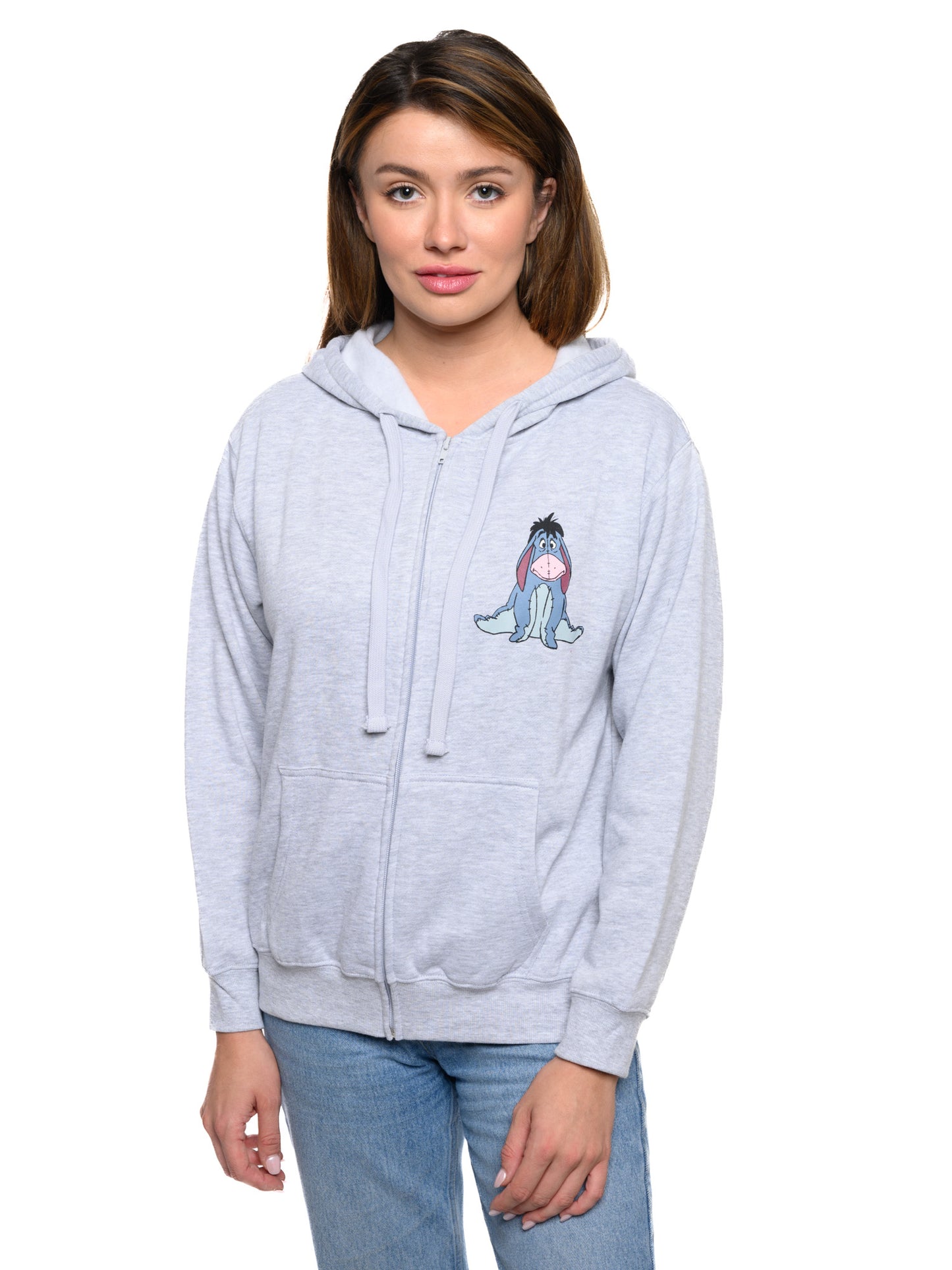 Disney Womens and Women's Plus Eeyore Winnie The Pooh Tigger Hoodie Sweatshirt