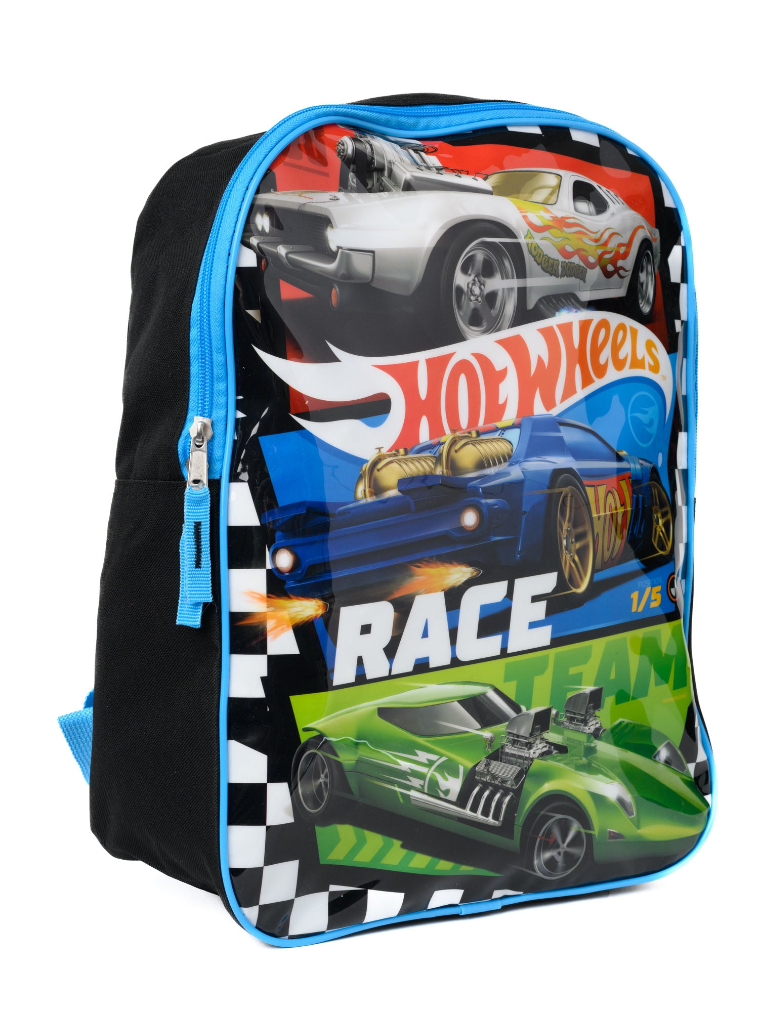 Hot Wheels Backpack and Insulated Lunch Bag 2-Piece School Set Boys Race Cars