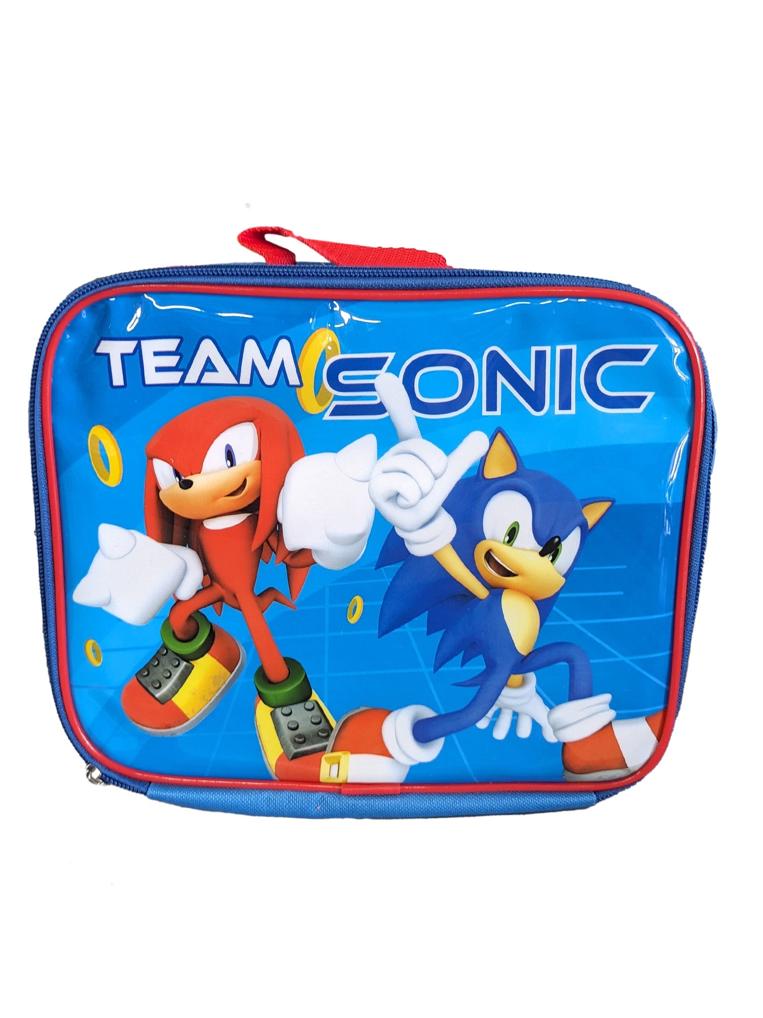 Team Sonic Knuckles Insulated Lunch Bag & 2-Pack Snack Container Set