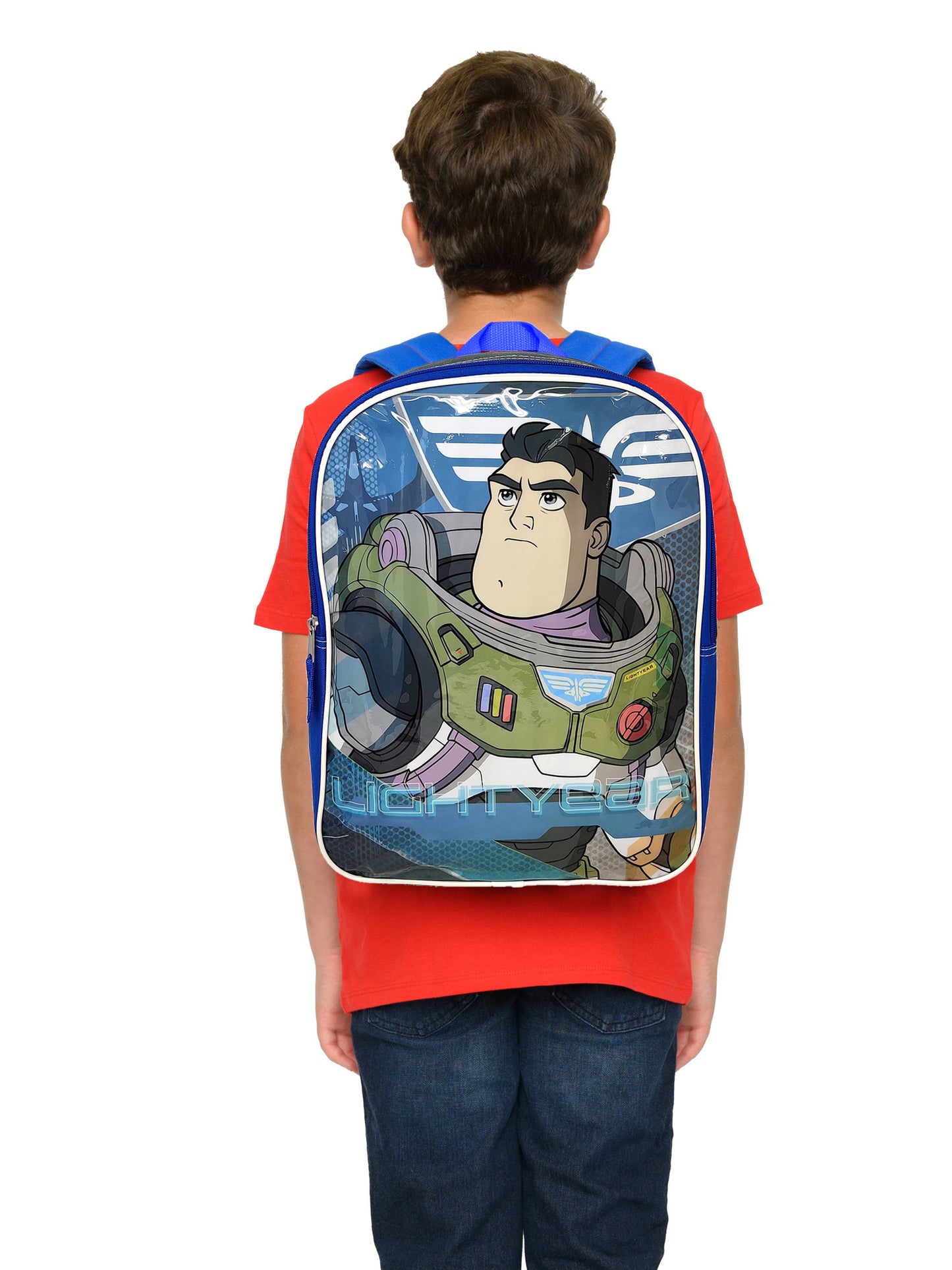 Buzz Lightyear Backpack 15" Disney Astronaut Hero Space Command Toy Story