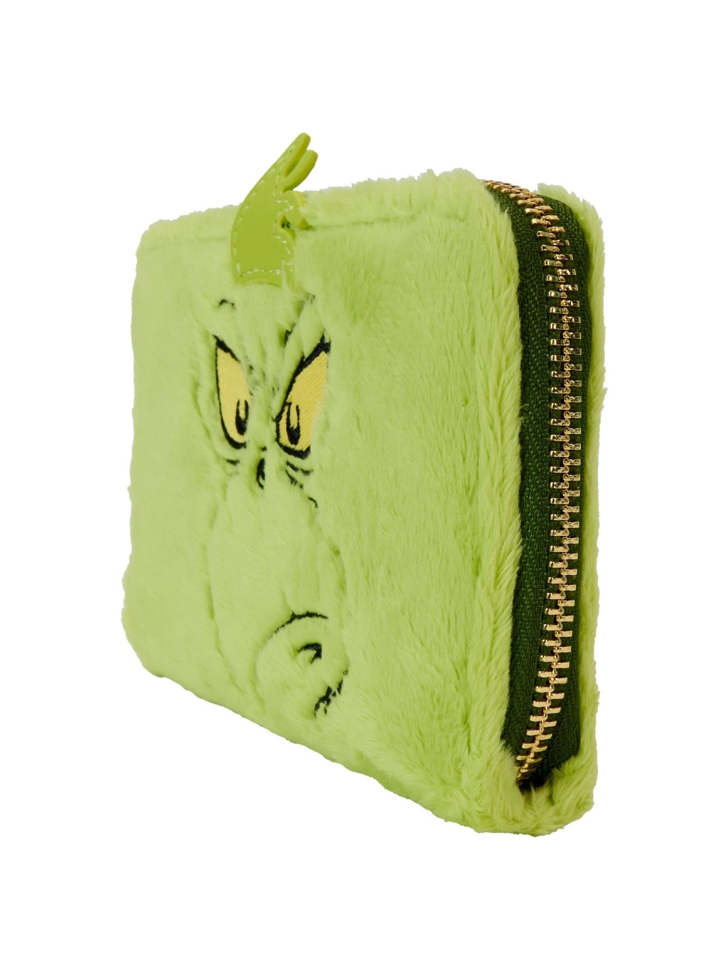 Loungefly x Dr Seuss The Grinch Plush Wallet Zip Around