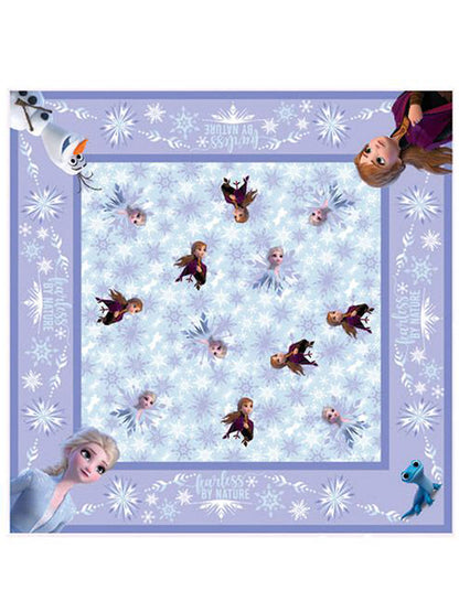 Disney Frozen Anna Elsa All-Over Print Bandana 22" x 22" 2 Piece Set