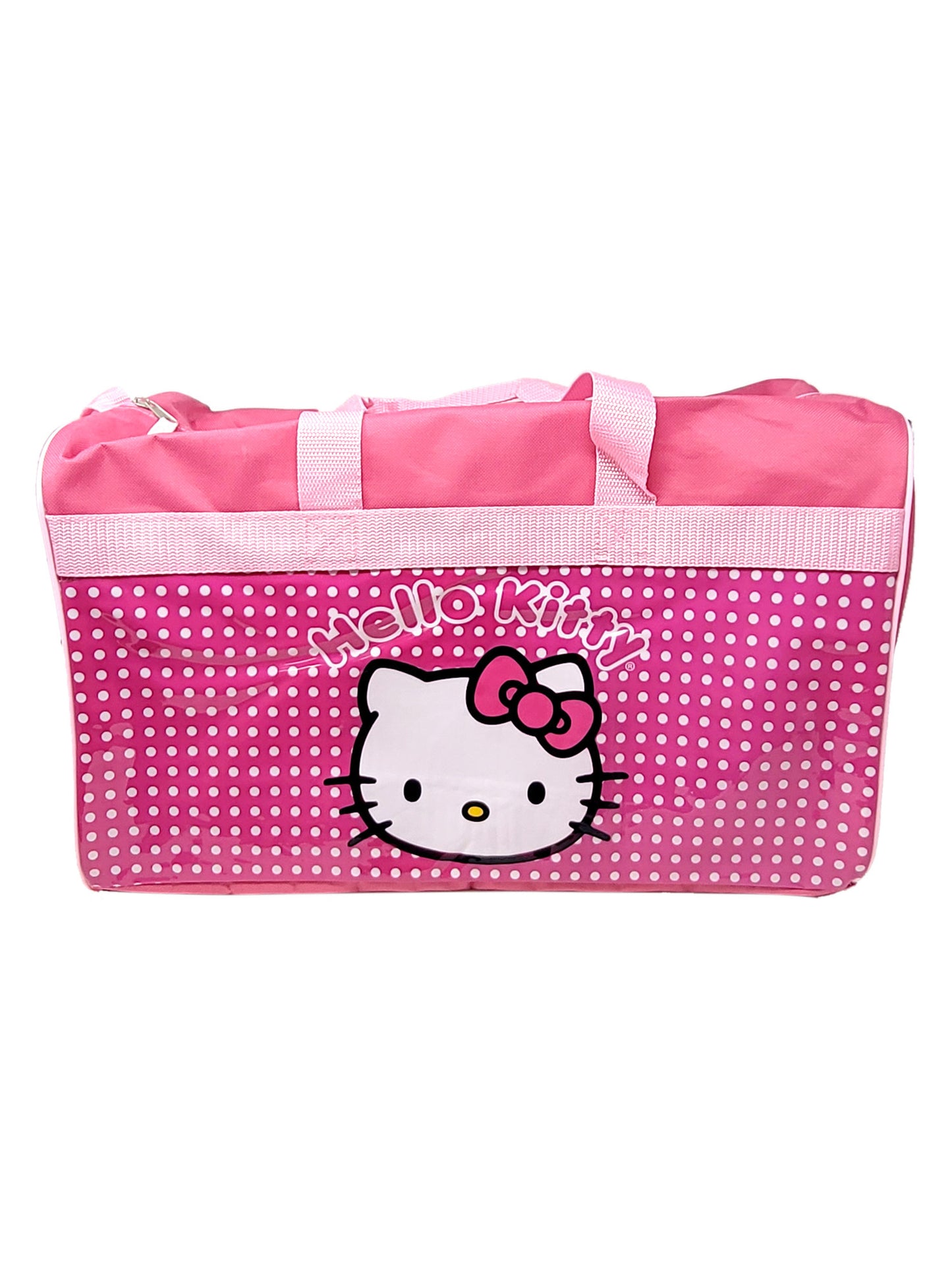 Hello Kitty Duffel Bag 18" Travel Carry On Overnight Travel Dance Girls Pink