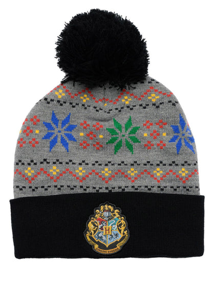 Adult Harry Potter Beanie Hat with Gloves Touch Screen Women's Knit Hogwarts Set