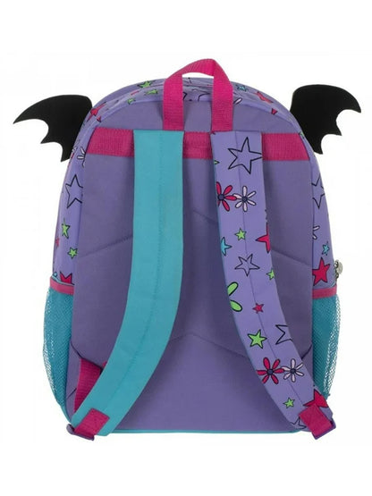 Girls Vampirina Backpack Sweetly Vee 16" Purple w/ Pocket