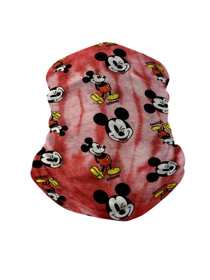 Disney Kids Boys Mickey Mouse All-Over Print Neck Gaiter Wrap Lightweight