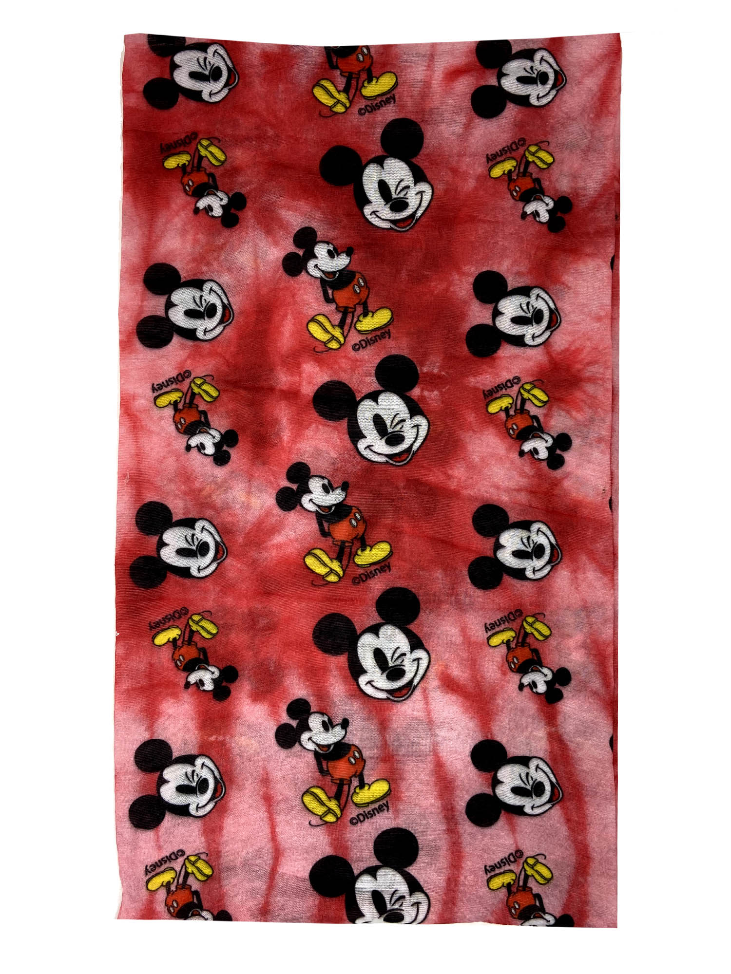 Disney Kids Boys Mickey Mouse All-Over Print Neck Gaiter Wrap Lightweight