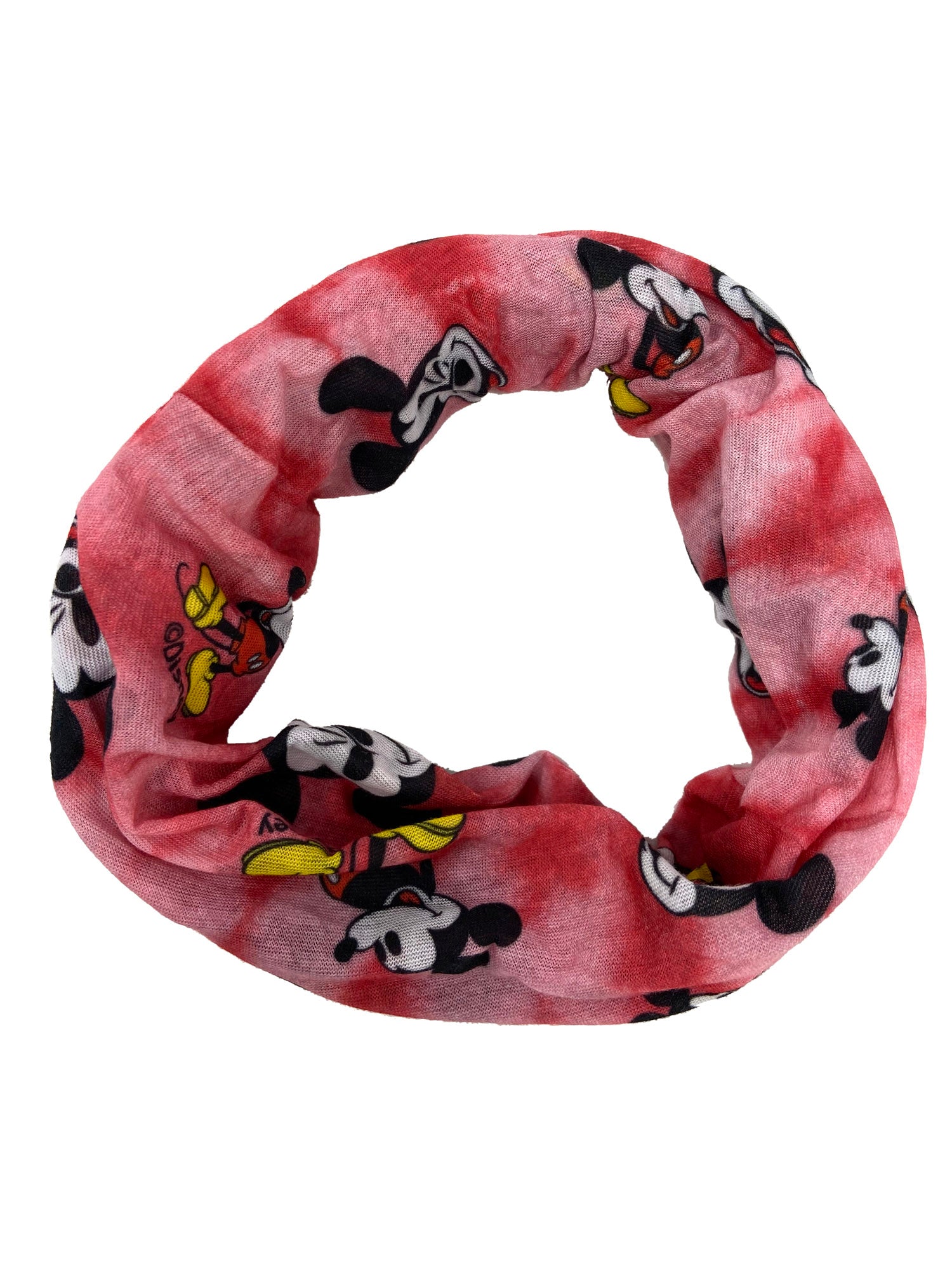 Disney Kids Boys Mickey Mouse All-Over Print Neck Gaiter Wrap Lightweight