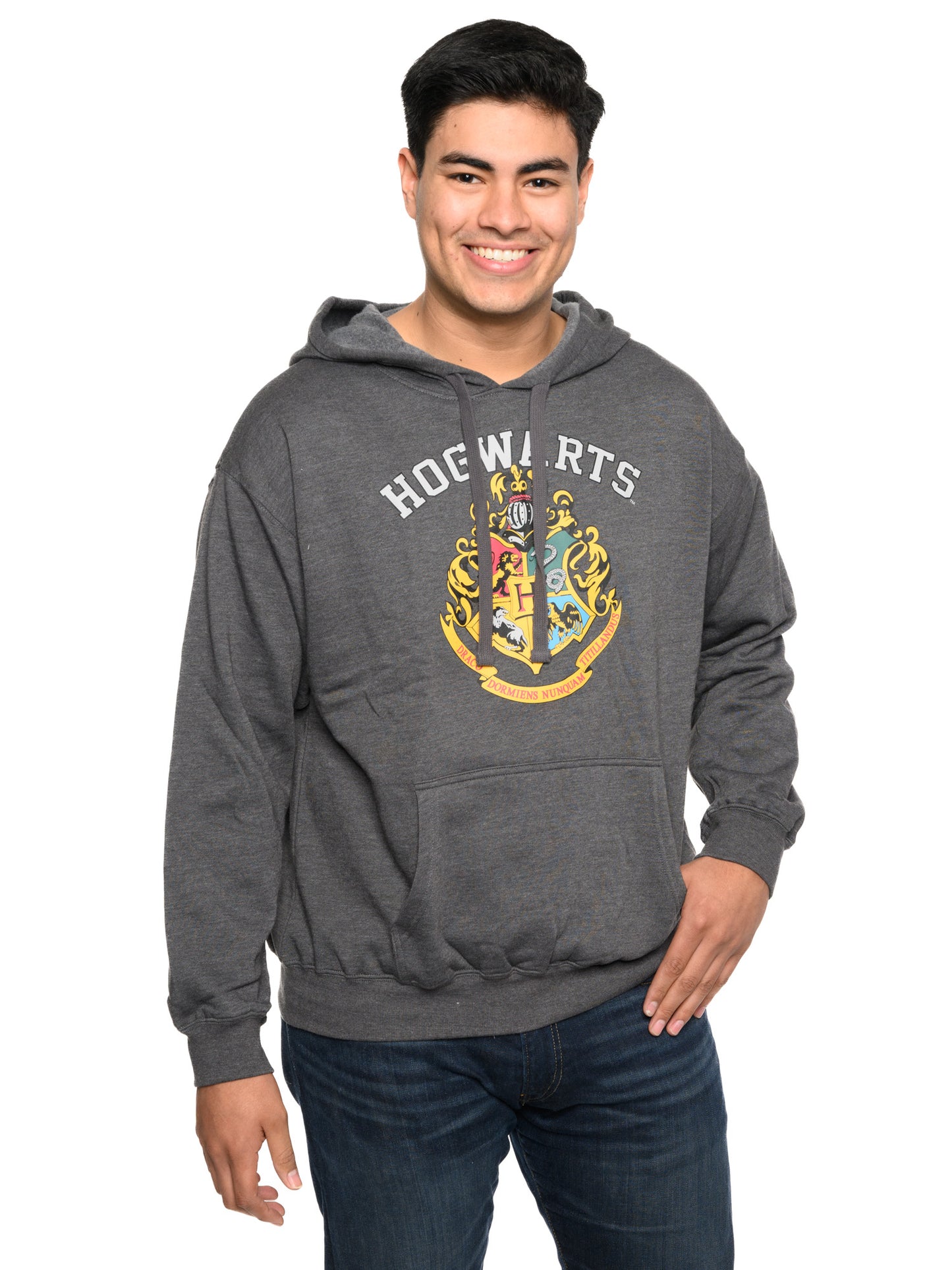 Men's Harry Potter Hoodie Sweatshirt Pullover Hogwarts Gryffindor Slytherin