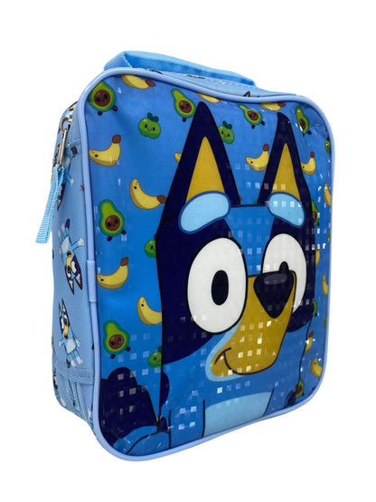 Bluey Insulated Lunch Bag Boys Girls Reusable Lunch Tote School Camp Travel