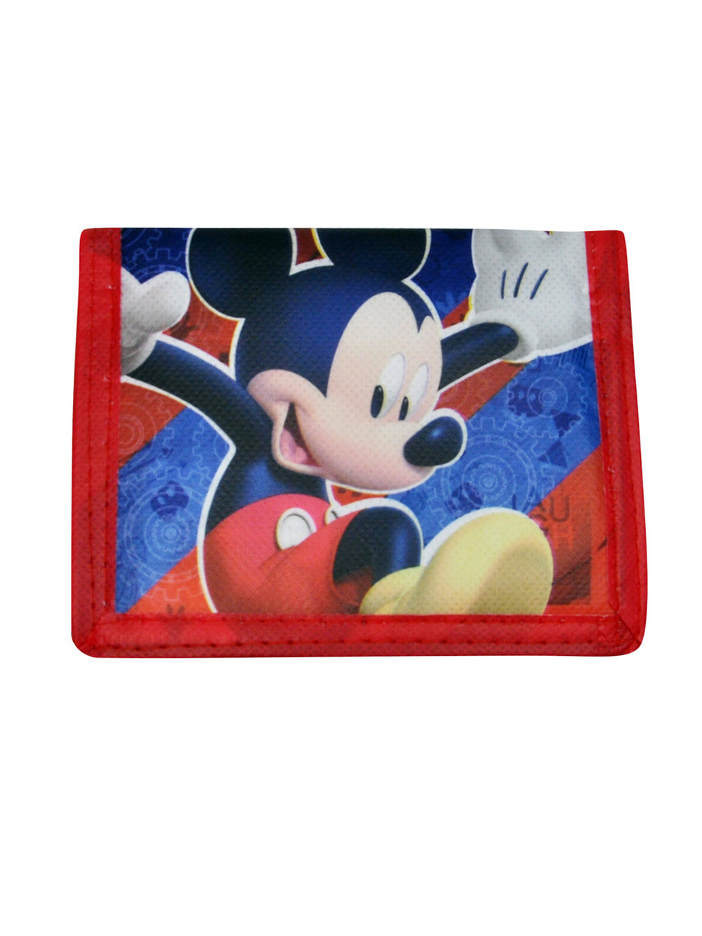 Boys Mickey Mouse Clubhouse Bi-Fold Wallet Red Blue