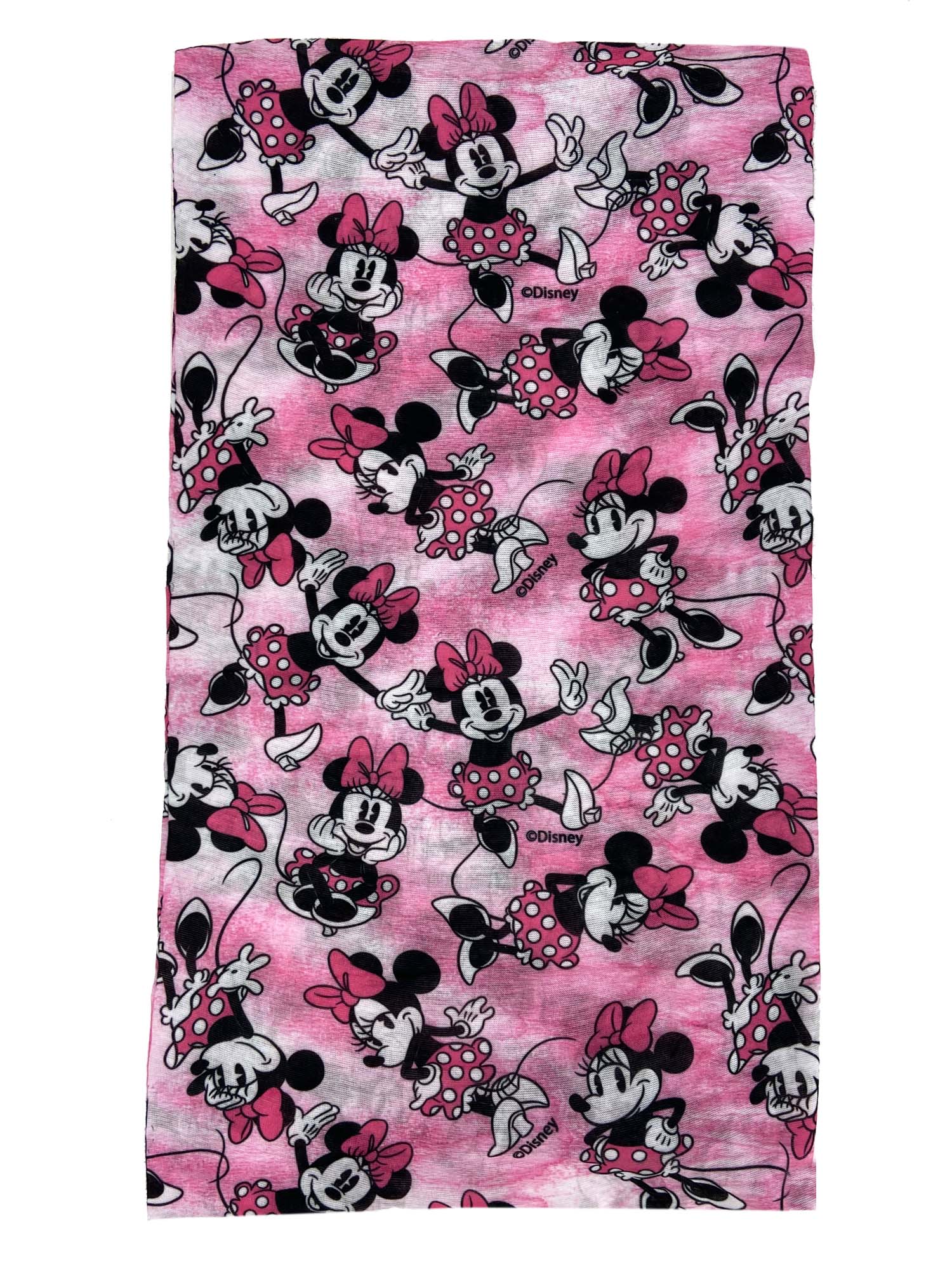 Disney Girls Kids Minnie Mouse 5-Pack Party Favors AOP Neck Gaiter Lightweight