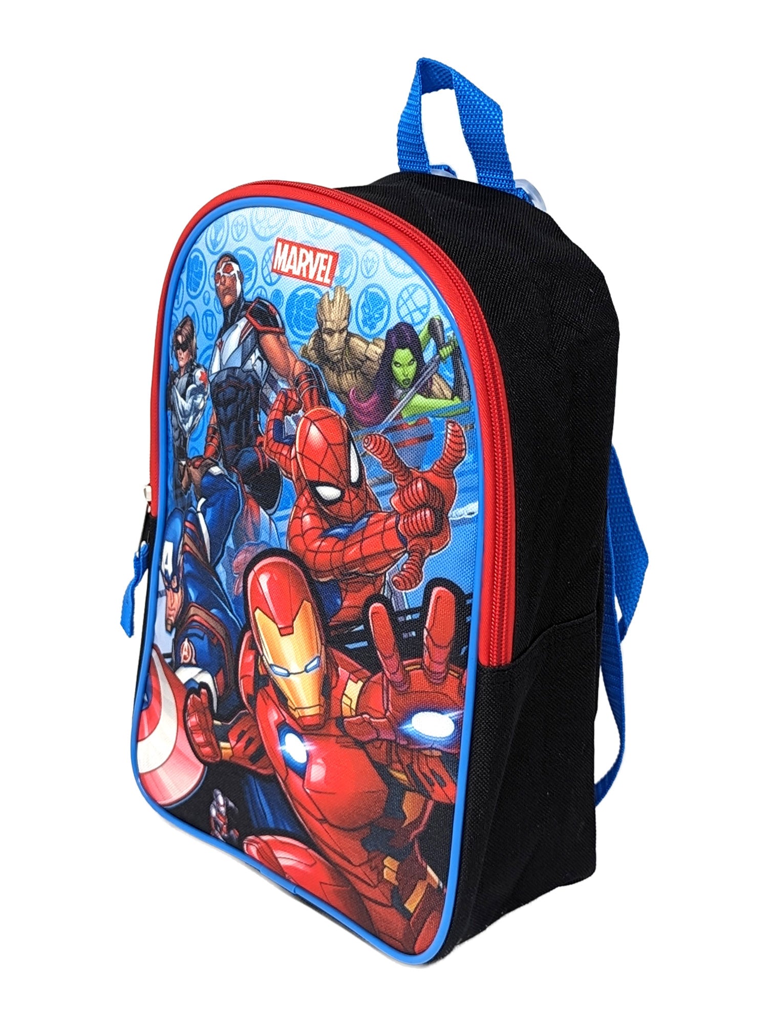 Marvel Avengers Backpack Toddler 11" Iron Man Captain America Spider-Man Boys