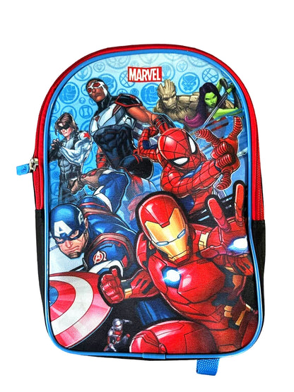 Avengers Backpack 11" Spider-Man w/ Marvel 16.5 oz Sullivan Water Bottle Set