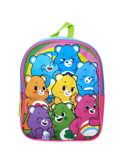 Care Bears Backpack 11" Small Mini Toddler Bag Girls Funshine Share Wish Bedtime