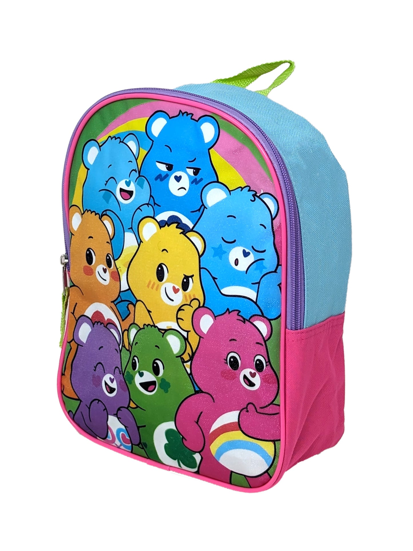 Care Bears Backpack 11" Small Mini Toddler Bag Girls Funshine Share Wish Bedtime