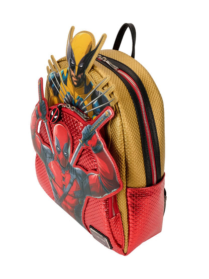 Loungefly x Marvel Deadpool 3 Mini Backpack Wolverine Cosplay