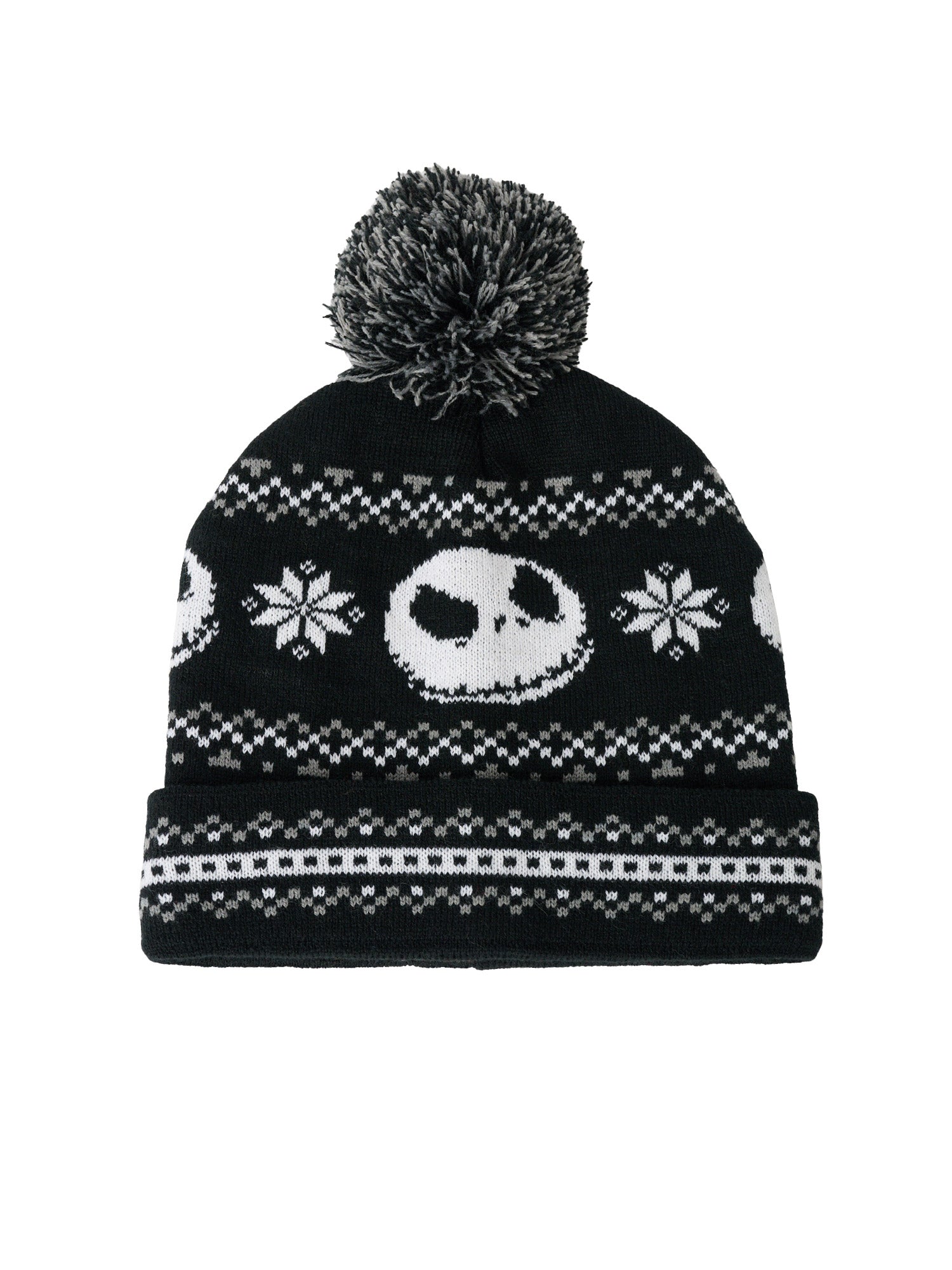 Men's Nightmare Before Christmas Knit Beanie Hat & Touch Screen Gloves Unisex