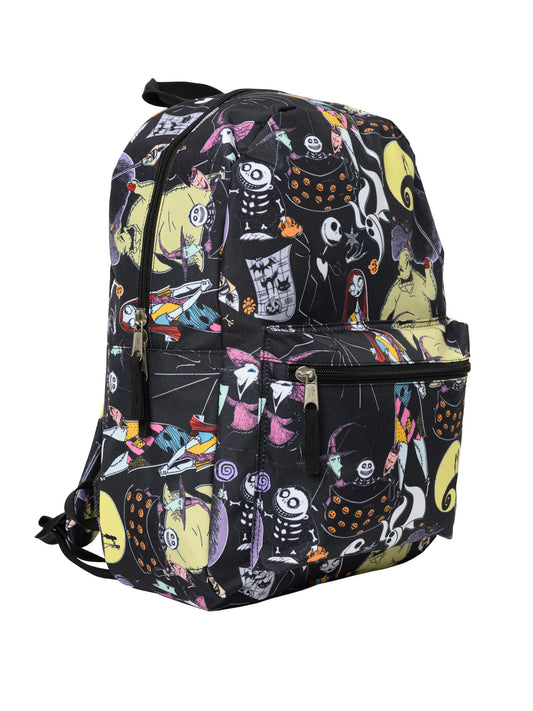 Nightmare Before Christmas Skellington Backpack 16" Laptop Deluxe Adult