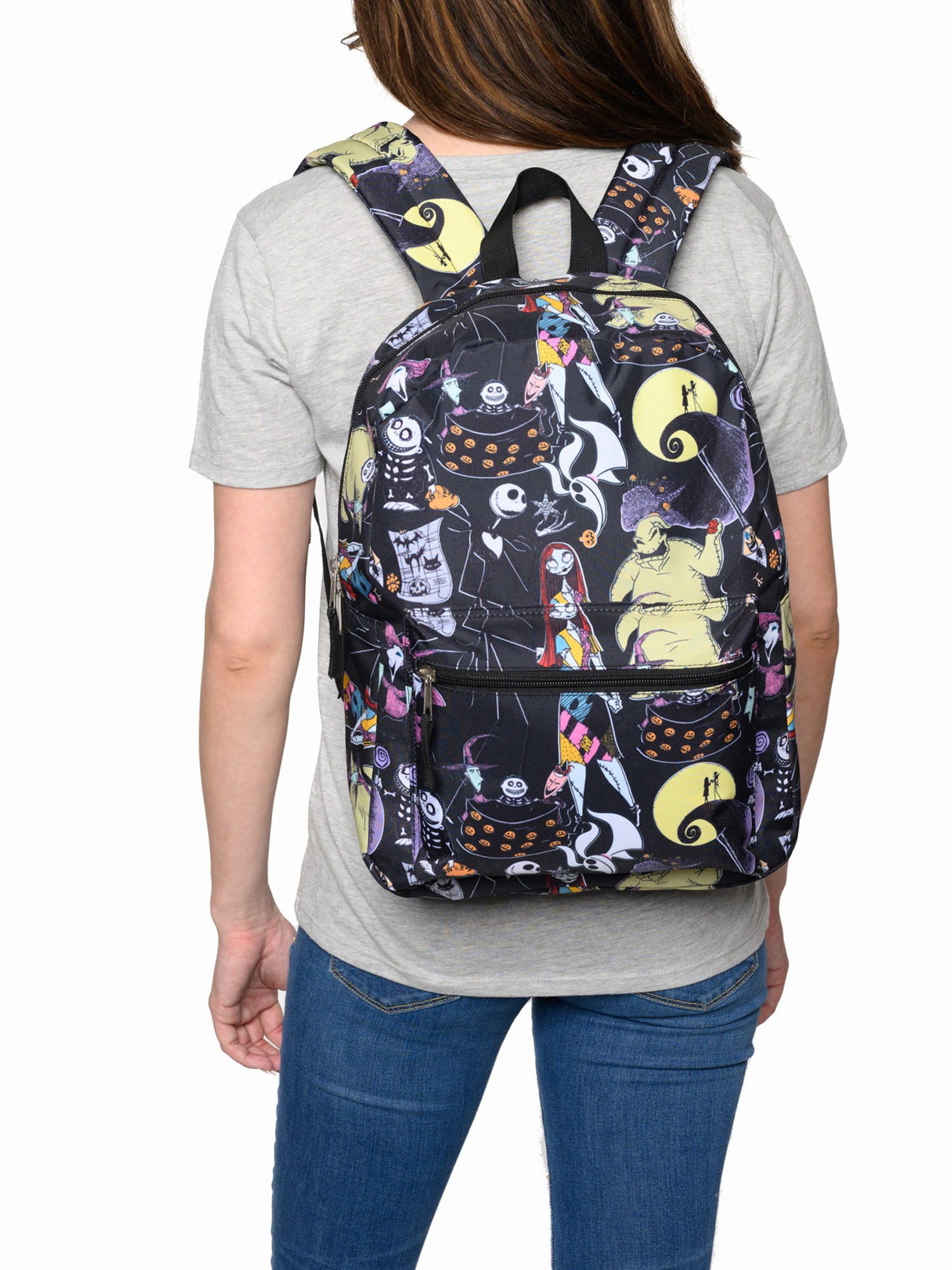 Nightmare Before Christmas Skellington Backpack 16" Laptop Deluxe Adult