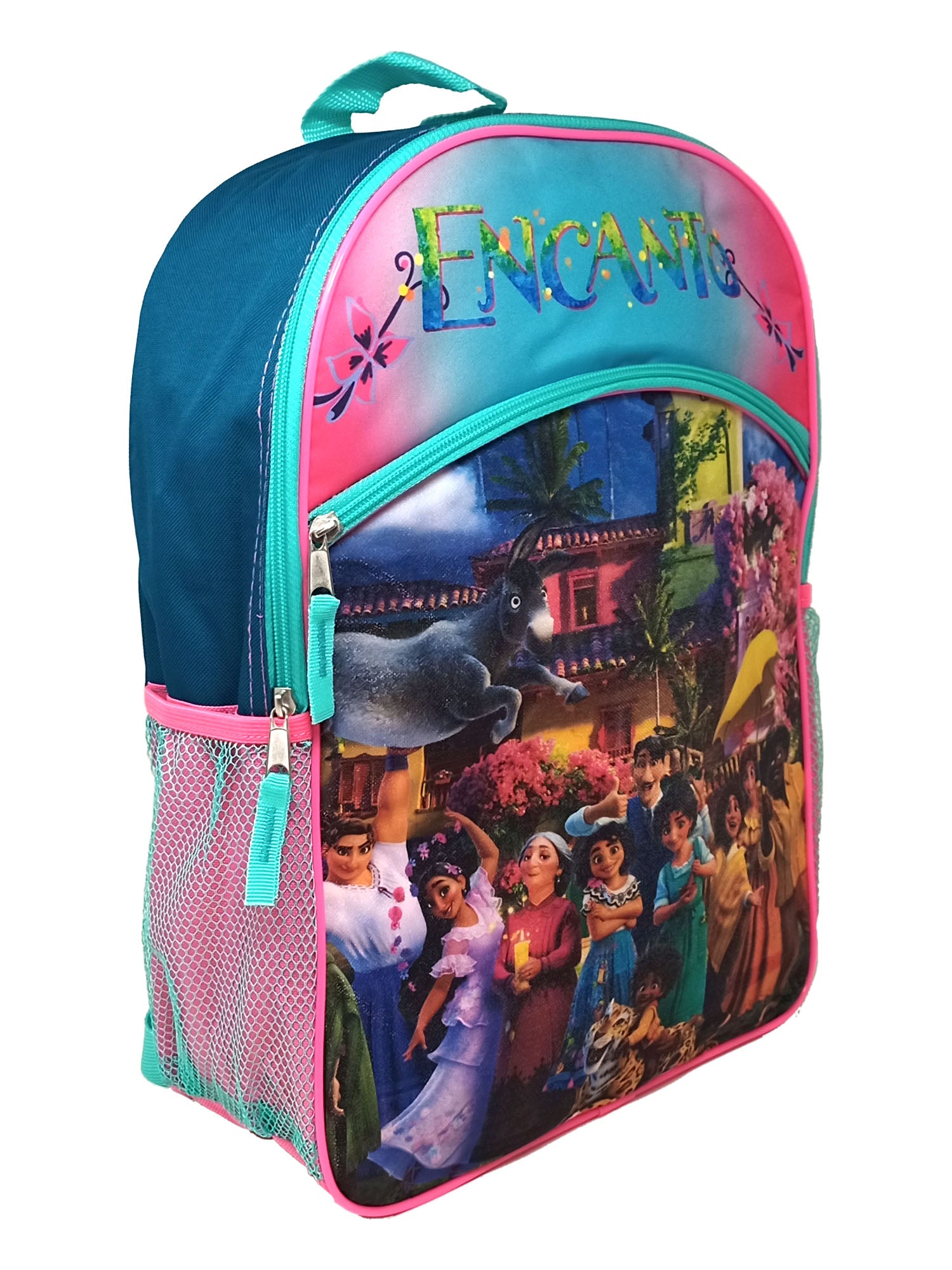 Encanto Backpack 16" Disney Girls Madrigal Family Maribel Isabela Luisa Bruno