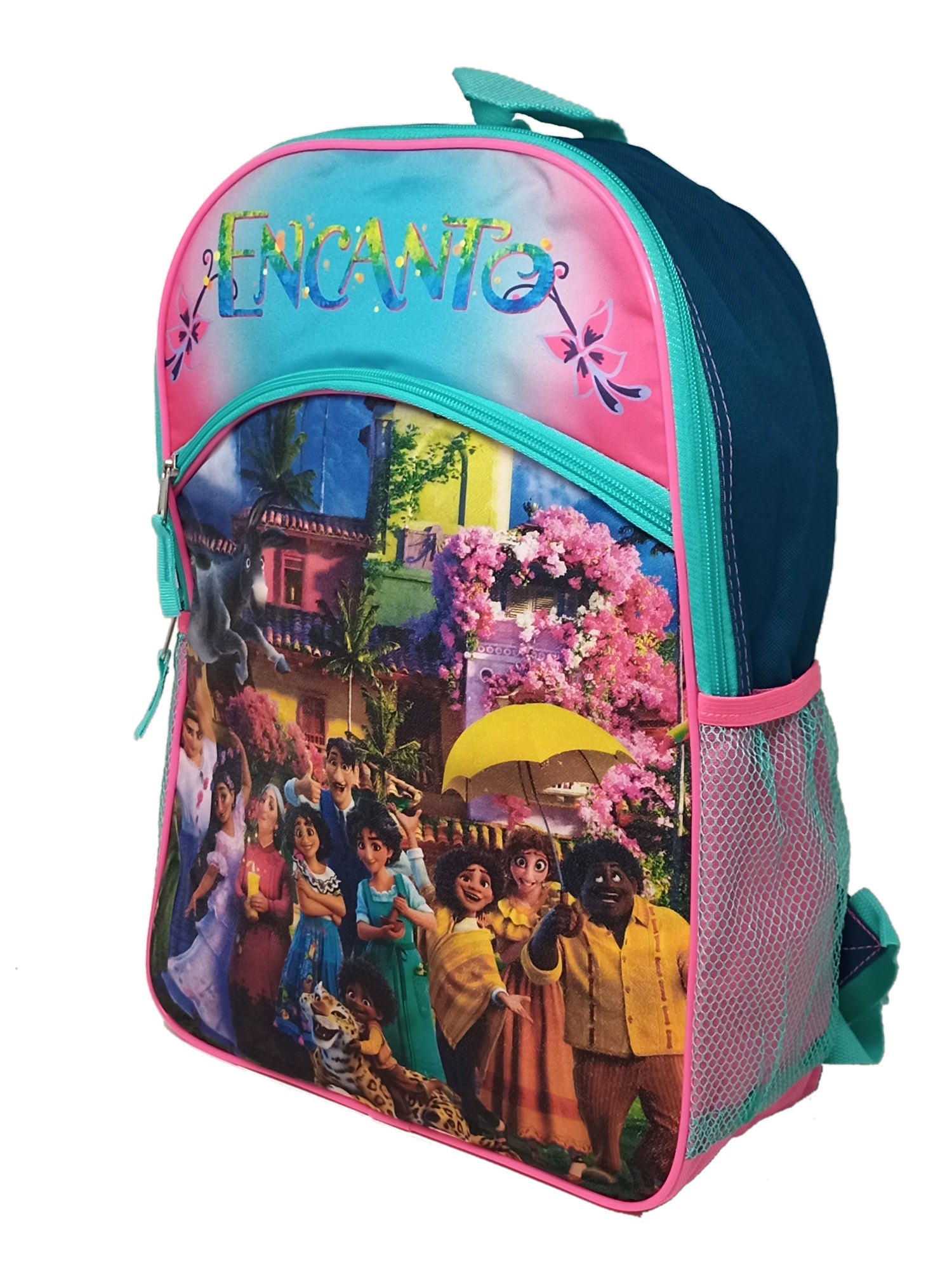 Encanto Backpack 16" Disney Girls Madrigal Family Maribel Isabela Luisa Bruno