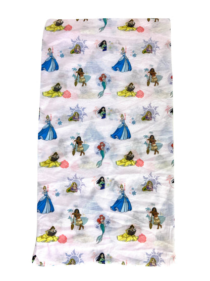 Kids Girls Disney Princess 5-Pack All-Over Print Neck Gaiter Wrap Party Favors