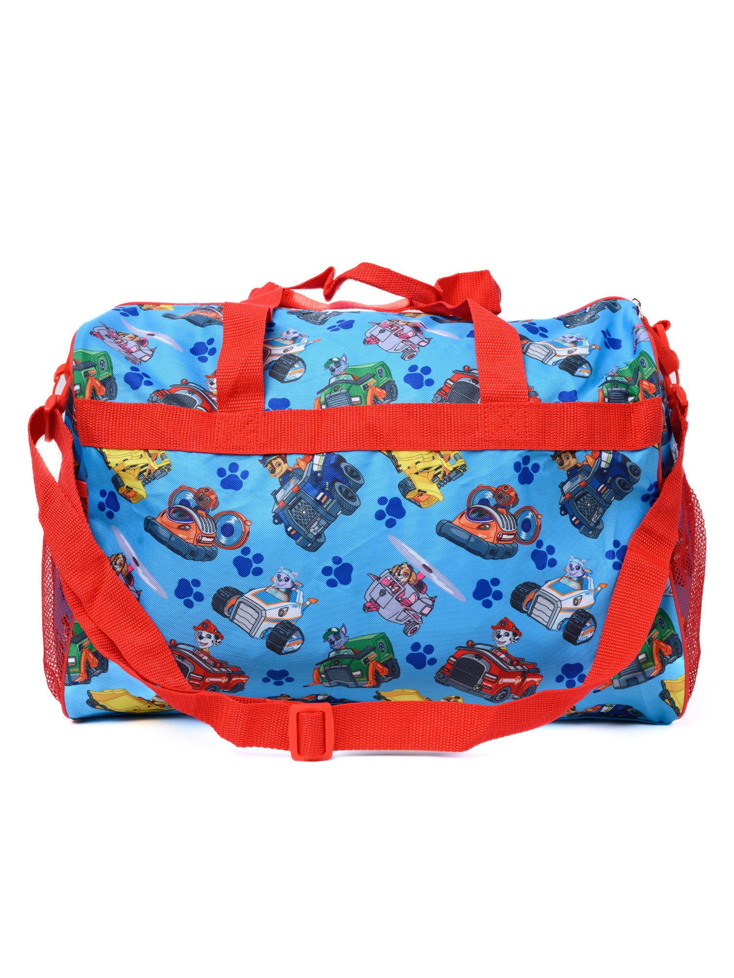 Paw Patrol Duffel Bag 16" Carry-On Chase w/ Mesh Zipper Travel Pouch Set