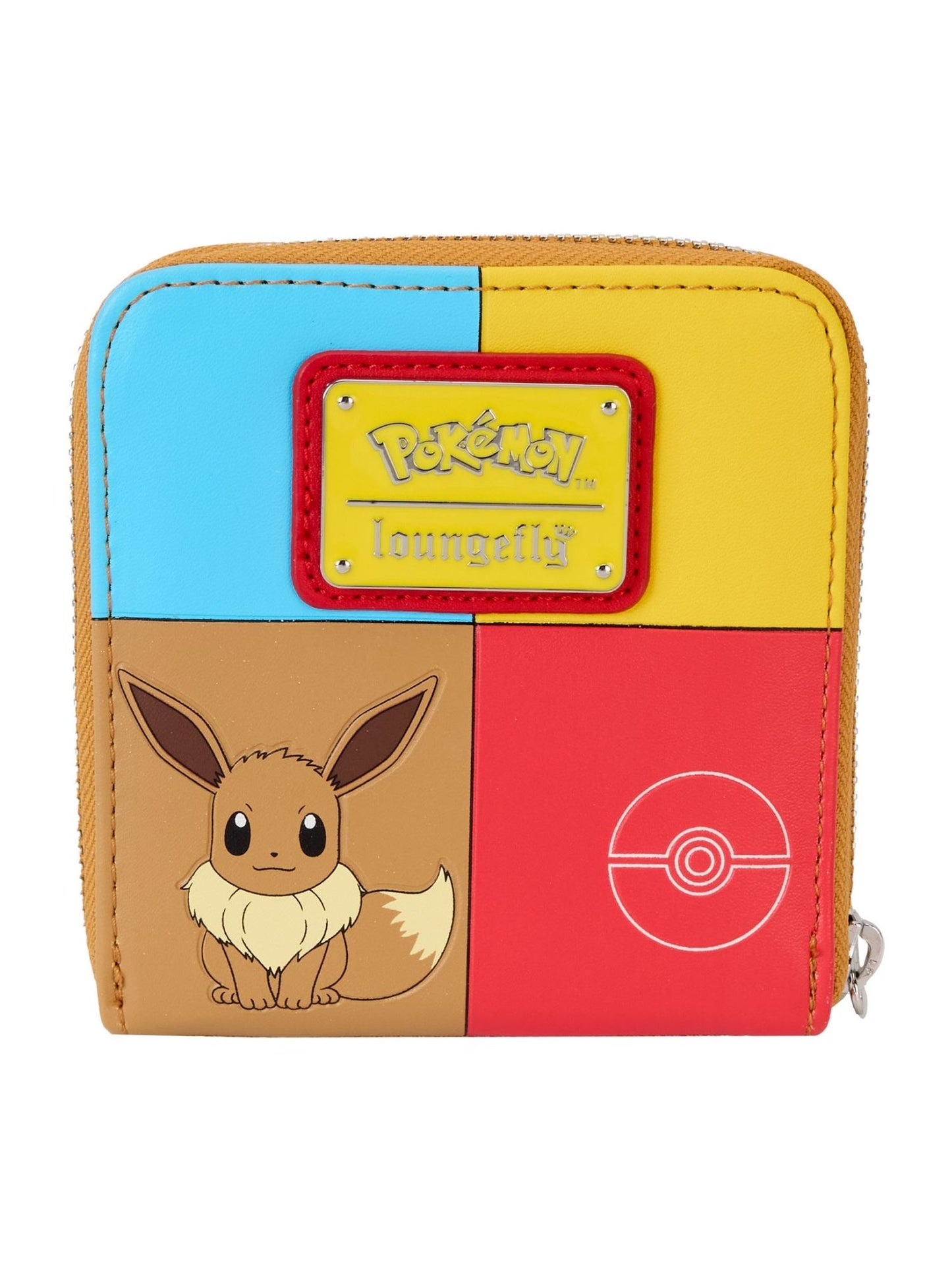 Loungefly x Pokemon Color Block Zip Around Wallet