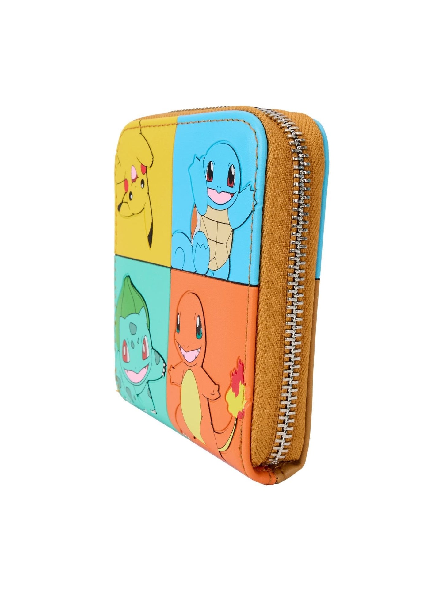 Loungefly x Pokemon Color Block Zip Around Wallet