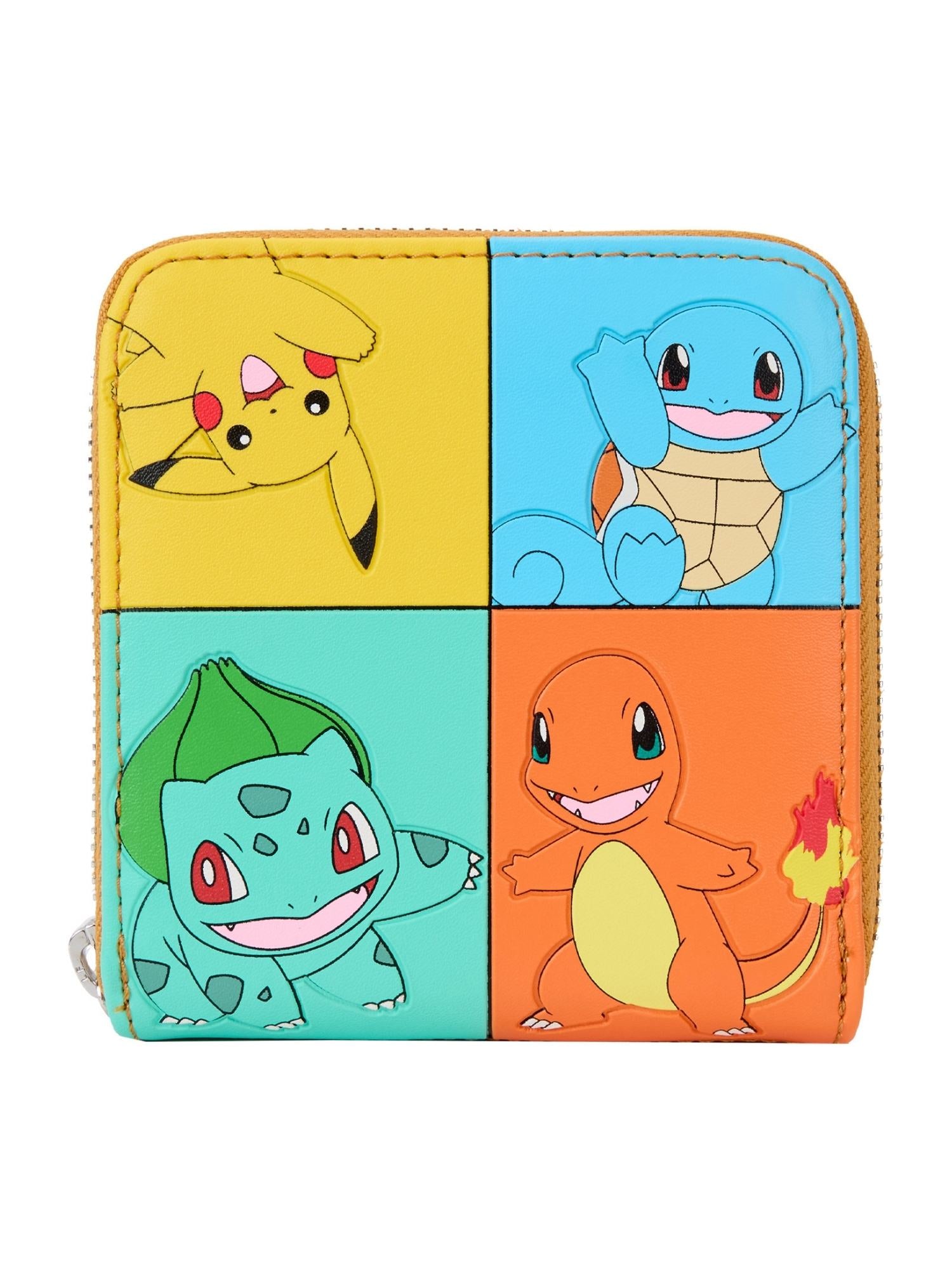 Loungefly x Pokemon Color Block Zip Around Wallet