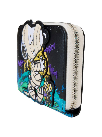 Loungefly x Peanuts Snoopy Mummy Zip Around Wallet