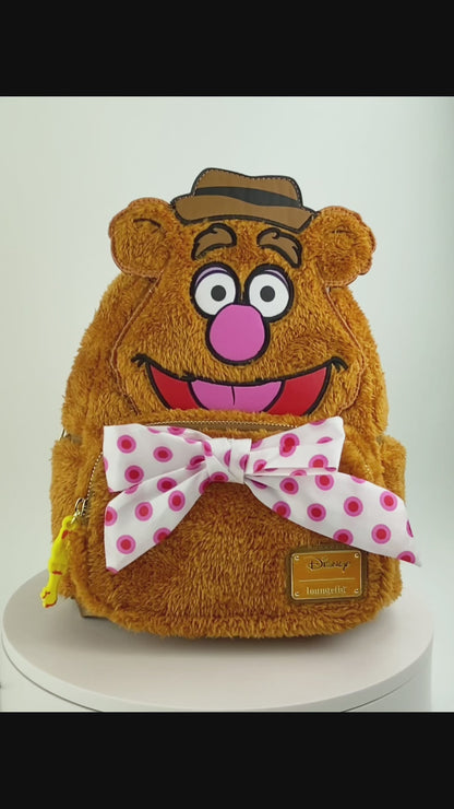 Loungefly x Disney Muppets Fozzie Bear Mini Backpack Handbag