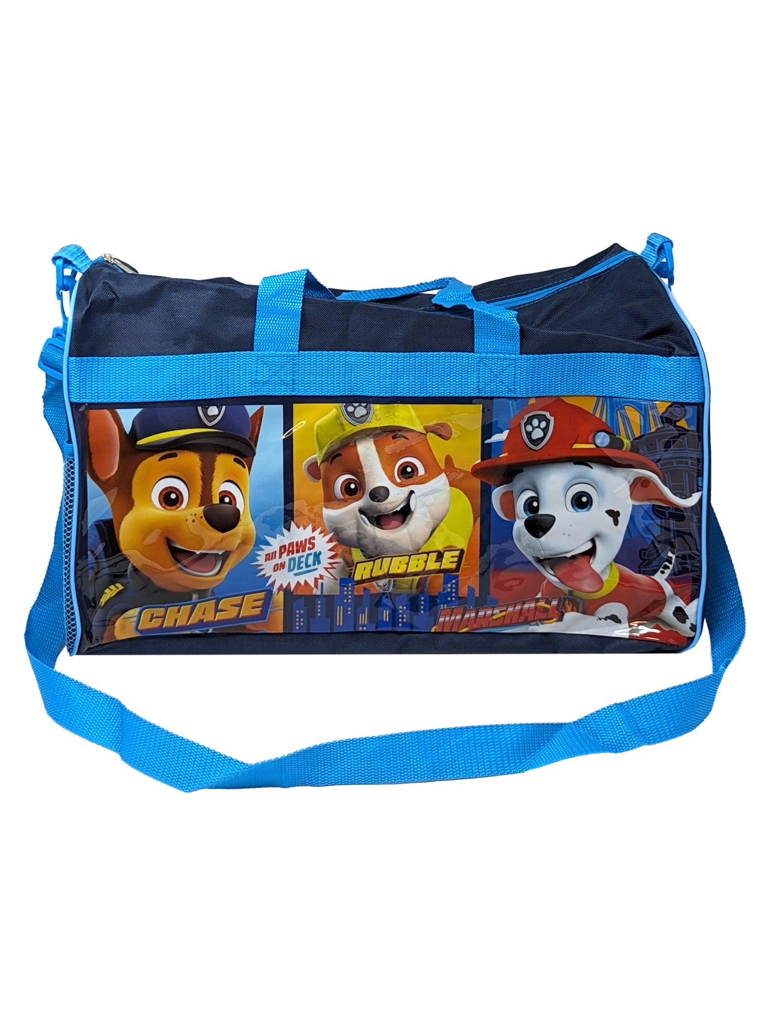 Paw Patrol Duffel Bag 17" Travel Carry-On Chase Marshall Rubble