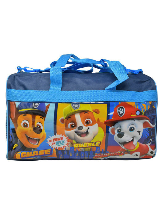 Paw Patrol Duffel Bag 17" Travel Carry-On Chase Marshall Rubble