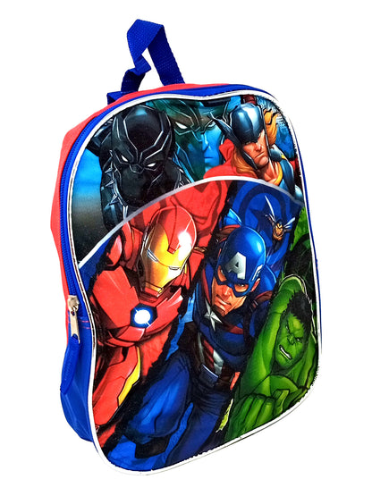 Marvel Avengers Backpack Toddler 11" Thor Captain America Black Panther Boys