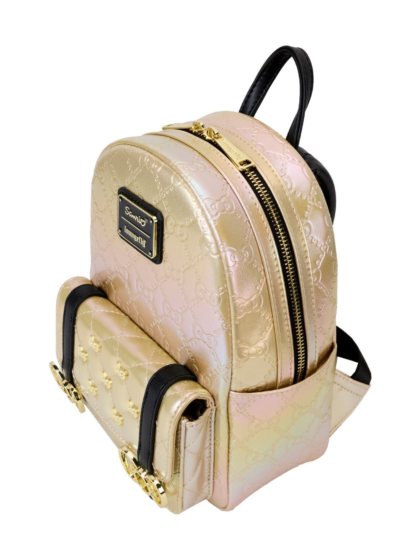 Loungefly x Sanrio Hello Kitty 50th Anniversary Gold Mini Backpack